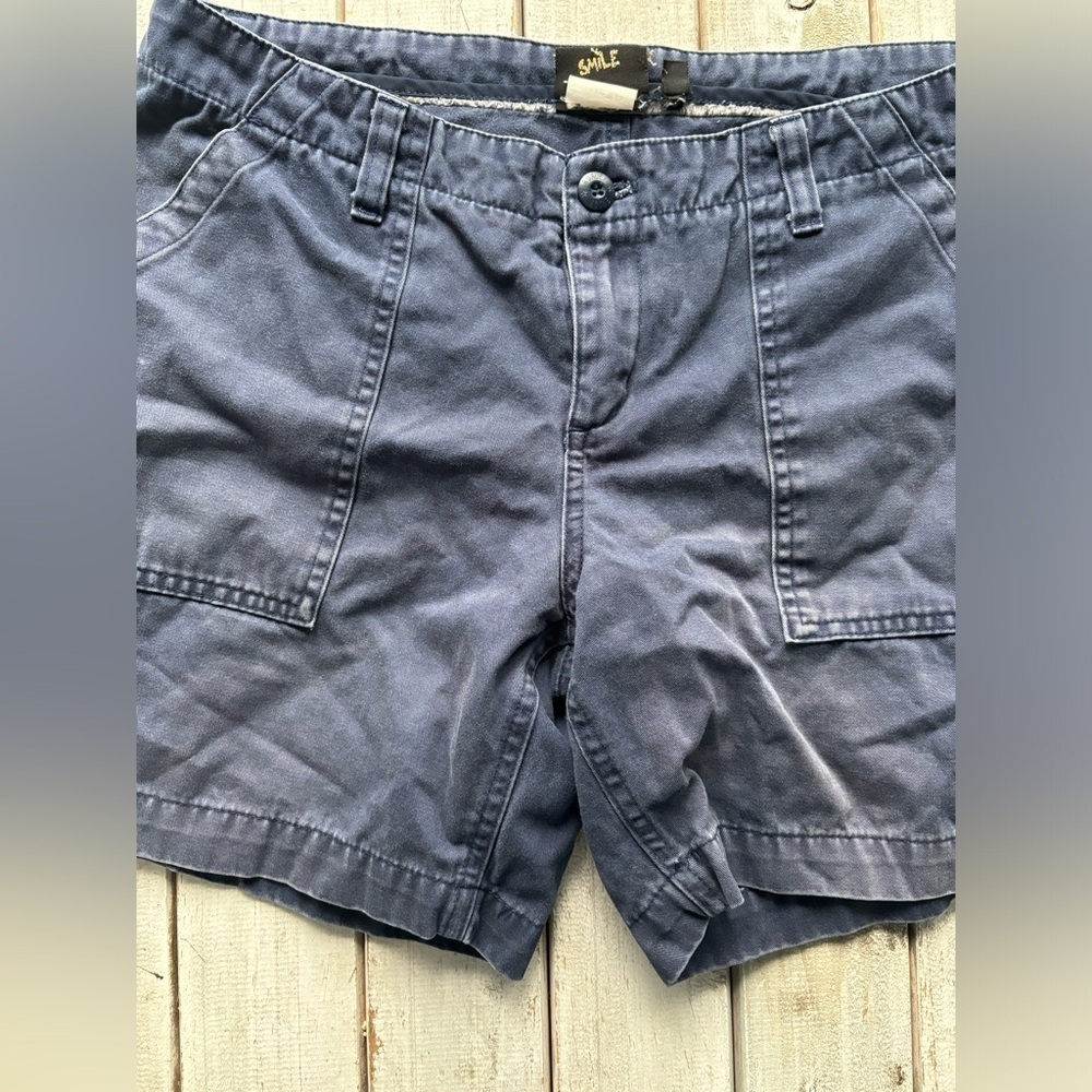 Hurley, vintage, chino, shorts in navy, size 7 - Picture 11 of 11